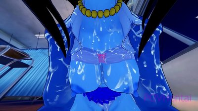 Monstre de fille mort-vivant